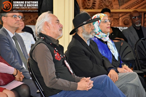 Photo de M. Picard, M. Voltaire et Mme Laouni.