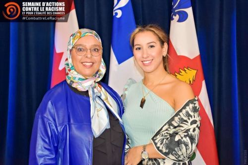 Photo de Samira et Hafsa.